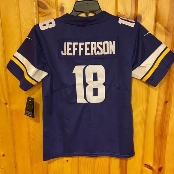 Brand new Justin Jefferson Jersey Minnesota Vikings YOUTH - Picture 1 of 2